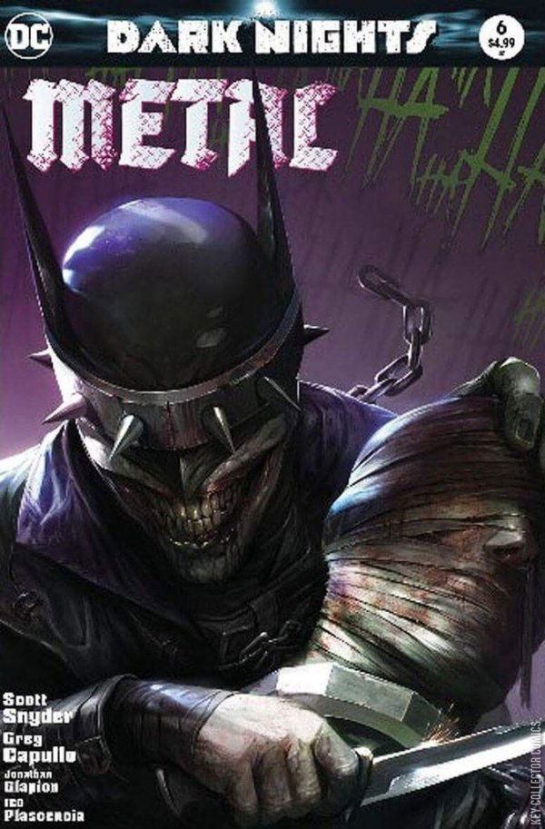 Variant Cover for Dark Nights: Metal #6