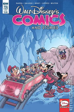 Variant Cover for Walt Disney's Comics and Stories #729