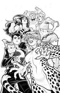Cheetah and Cheshire Rob the Justice League #5