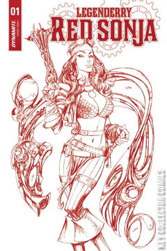 Variant Cover for Legenderry: Red Sonja #1