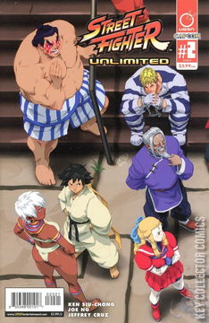Variant Cover for Street Fighter Unlimited #2