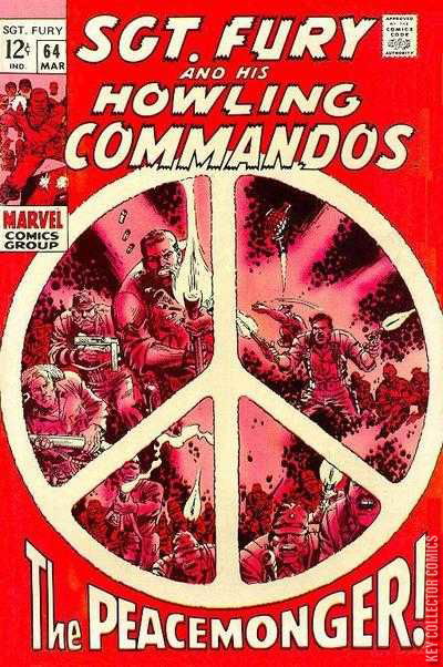 Cover art for Sgt. Fury and His Howling Commandos #64
