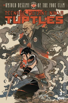 Variant Cover for Teenage Mutant Ninja Turtles: The Untold Destiny of the Foot Clan #3