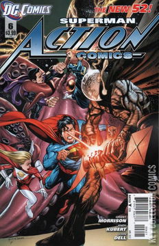 Variant Cover for Action Comics #6