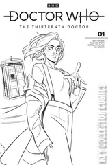Variant Cover for Doctor Who: The Thirteenth Doctor #1