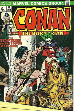 Variant Cover for Conan the Barbarian #34