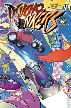 Variant Cover for Psycho Bonkers #4