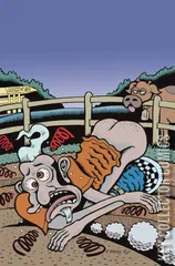 Variant Cover for Snelson: Comedy Is Dying #1