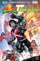 Cover for Mighty Morphin Power Rangers / Teenage Mutant Ninja Turtles #4