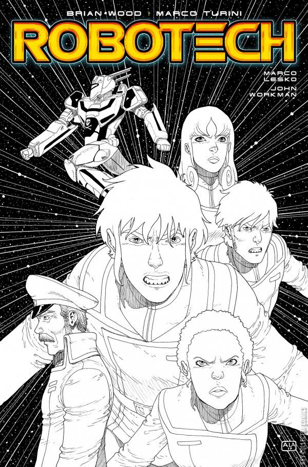 Variant Cover for Robotech #1