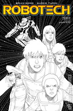 Variant Cover for Robotech #1
