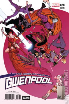 Variant Cover for Unbelievable Gwenpool #8
