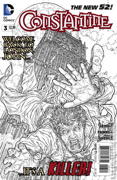 Variant Cover for Constantine #3