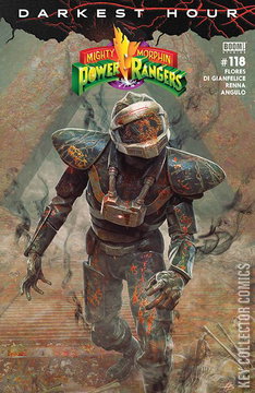 Variant Cover for Mighty Morphin Power Rangers #118