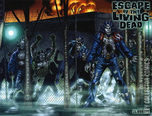 Variant Cover for Escape of the Living Dead #1