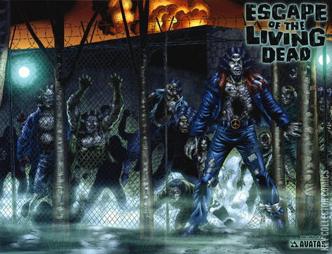 Variant Cover for Escape of the Living Dead #1