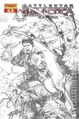 Variant Cover for Battlestar Galactica: Zarek #4