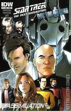 Variant Cover for Star Trek: The Next Generation / Doctor Who - Assimilation2 #1