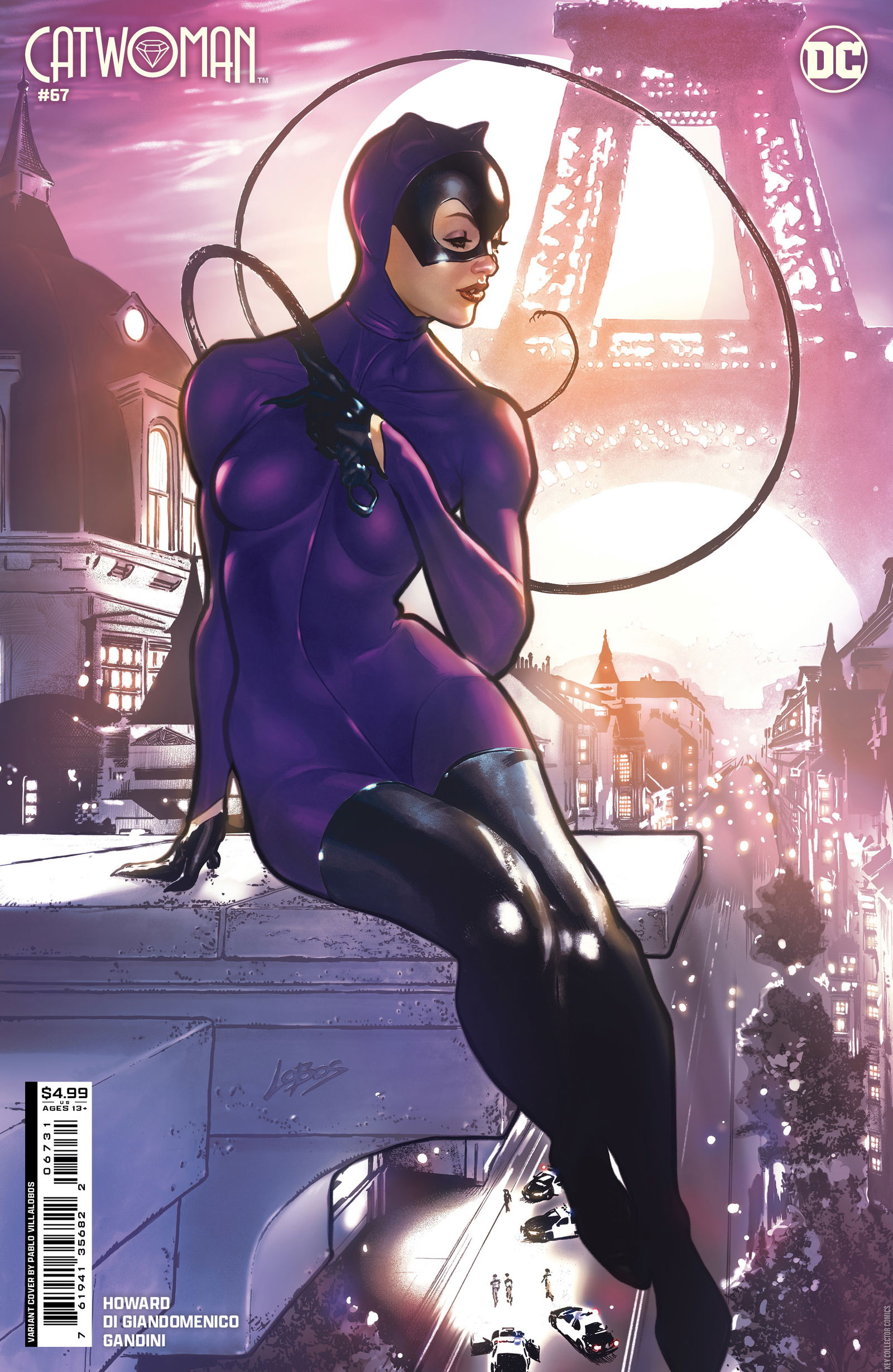 Variant Cover for Catwoman #67