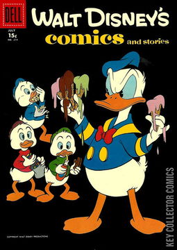 Variant Cover for Walt Disney's Comics and Stories #10 (214)
