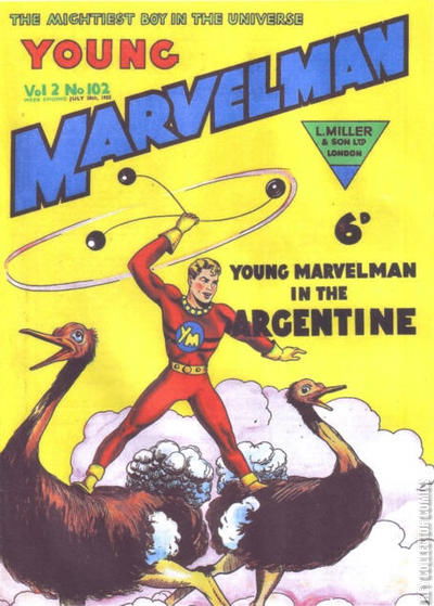Cover art for Young Marvelman #102 