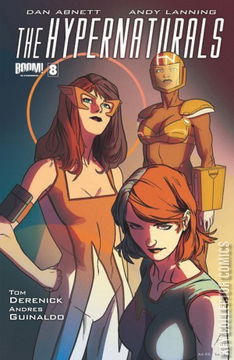 Variant Cover for The Hypernaturals #8