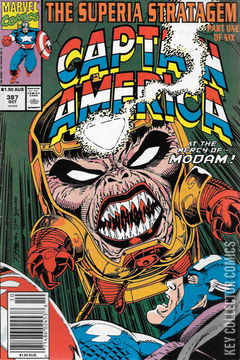 Variant Cover for Captain America #387