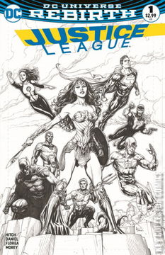 Variant Cover for Justice League #1