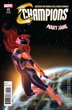 Variant Cover for Champions #9