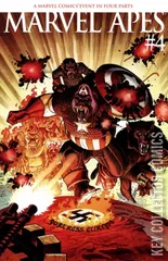 Variant Cover for Marvel Apes #4