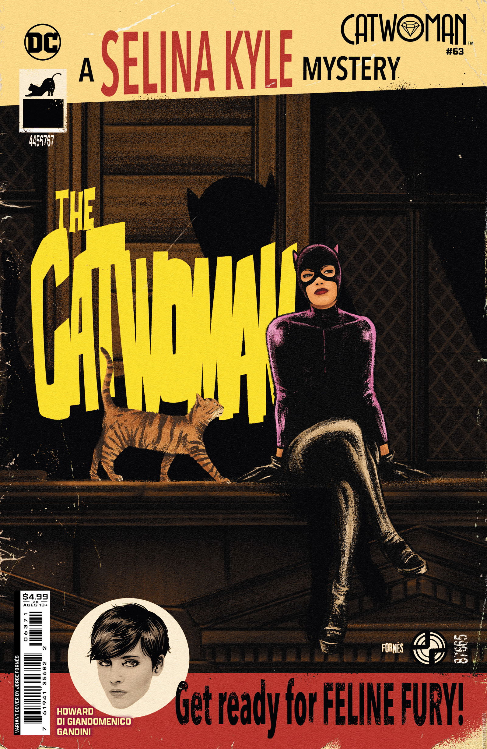 Variant Cover for Catwoman #63