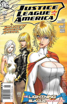 Variant Cover for Justice League of America #10