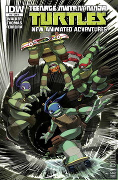 Variant Cover for Teenage Mutant Ninja Turtles: New Animated Adventures #15