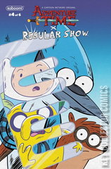 Variant Cover for Adventure Time / Regular Show #4