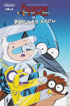 Variant Cover for Adventure Time / Regular Show #4