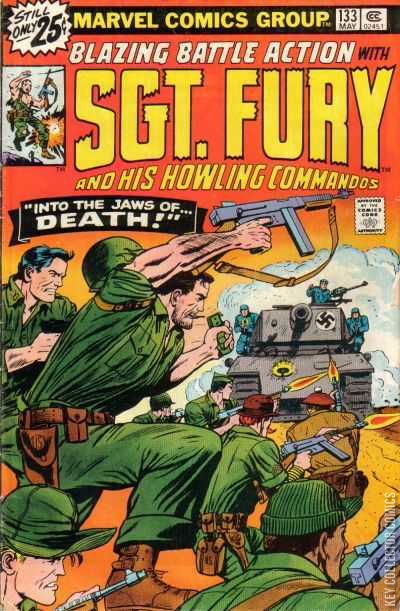 Cover art for Sgt. Fury and His Howling Commandos #133