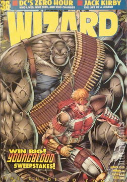 Variant Cover for Wizard: Official Comic Book Pocket Price Guide #36
