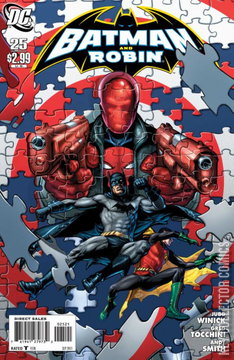 Variant Cover for Batman and Robin #25