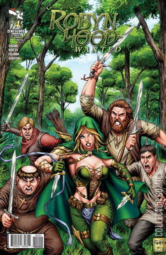 Variant Cover for Grimm Fairy Tales Presents Robyn Hood: Wanted #4