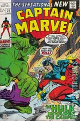 Variant Cover for Captain Marvel #21