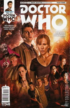 Variant Cover for Doctor Who: The Tenth Doctor - Year Three #11