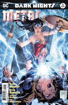 Variant Cover for Dark Nights: Metal #5