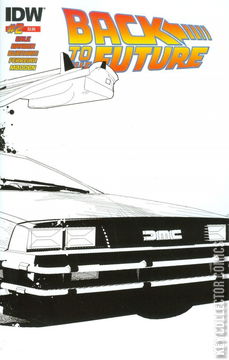 Variant Cover for Back to the Future #2