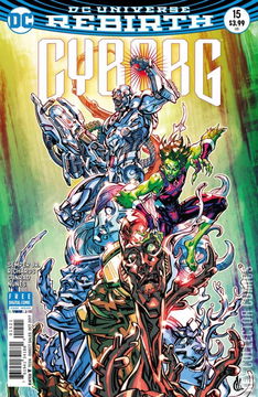 Variant Cover for Cyborg #15