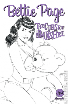 Variant Cover for Bettie Page: The Curse of the Banshee #4