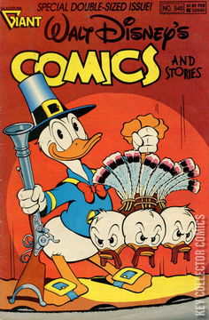 Variant Cover for Walt Disney's Comics and Stories #546