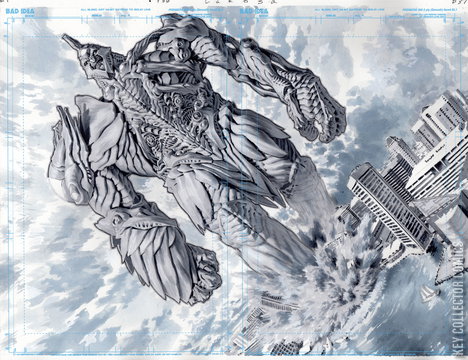 Variant Cover for Olympus Saga: Megalith #1