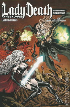 Variant Cover for Lady Death: Apocalypse #5