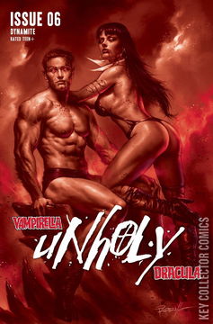 Variant Cover for Vampirella / Dracula: Unholy #6