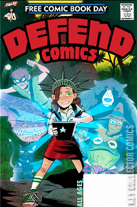 Free Comic Book Day 2019: CBLDF Presents Defend Comics #1